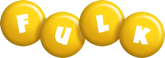 Fulk candy-yellow logo