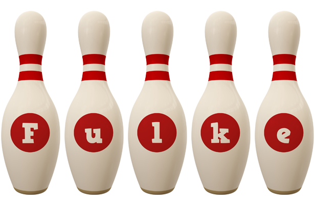 Fulke bowling-pin logo