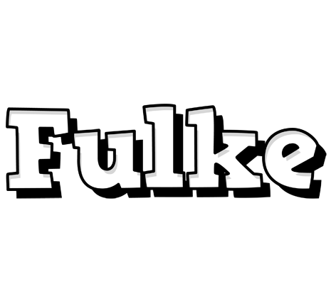 Fulke snowing logo