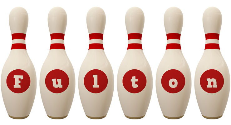 Fulton bowling-pin logo
