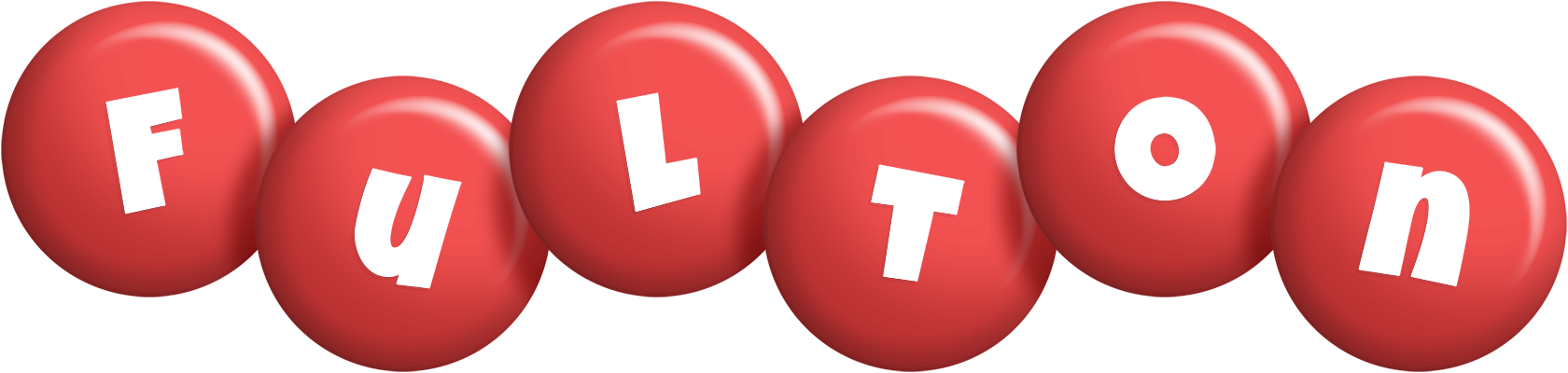 Fulton candy-red logo