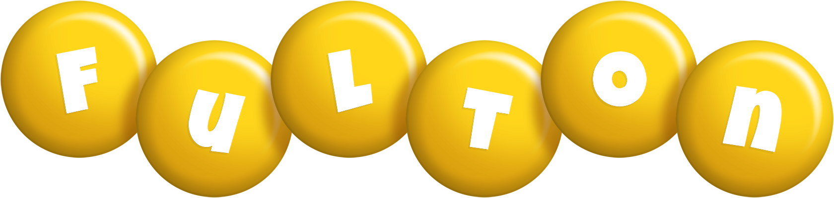 Fulton candy-yellow logo