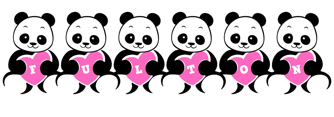 Fulton love-panda logo