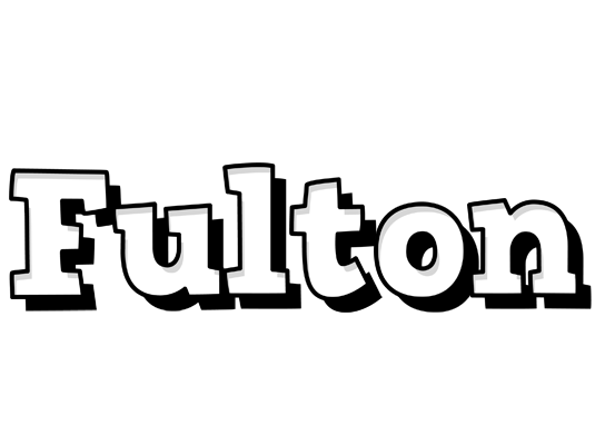 Fulton snowing logo