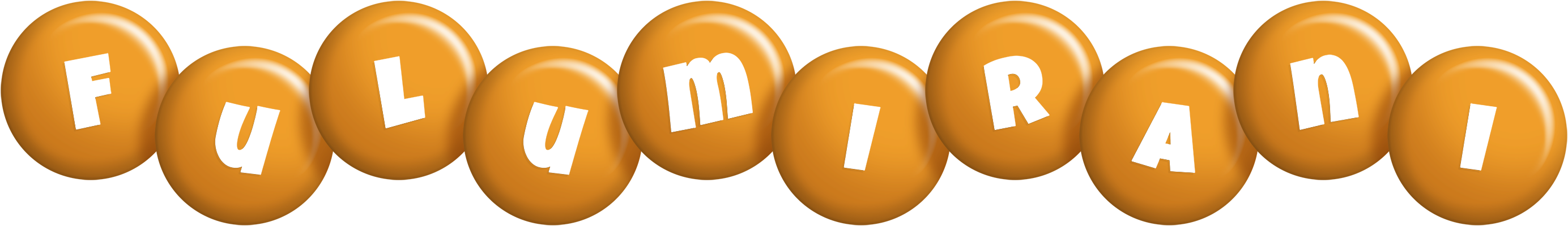 Fulumirani candy-orange logo