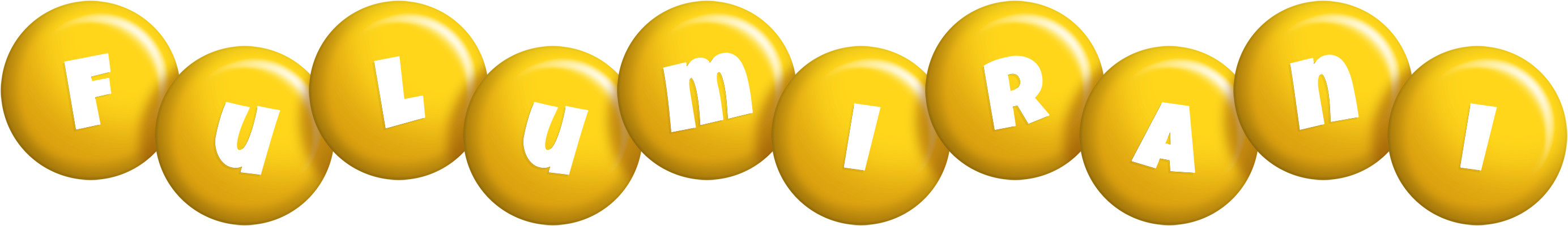 Fulumirani candy-yellow logo