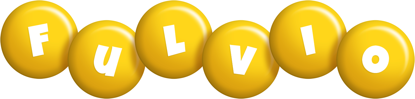Fulvio candy-yellow logo