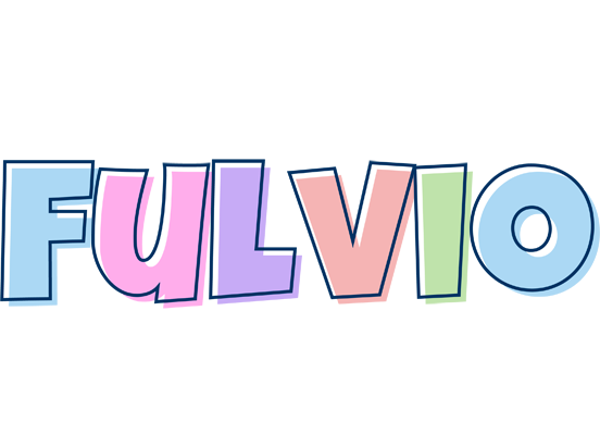 Fulvio pastel logo