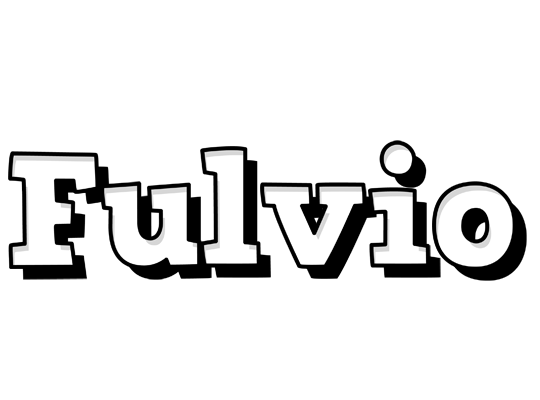 Fulvio snowing logo