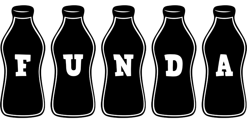 Funda bottle logo