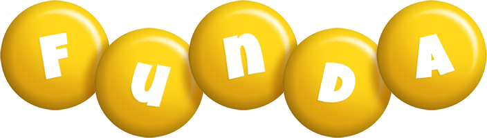 Funda candy-yellow logo