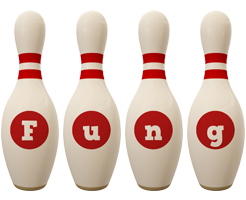 Fung bowling-pin logo