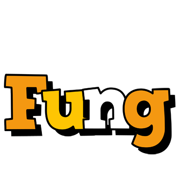 Fung cartoon logo