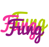 Fung flowers logo