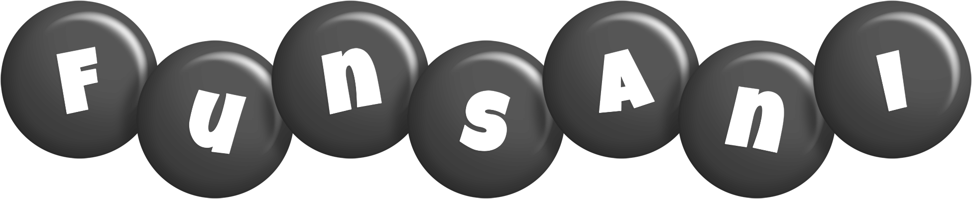 Funsani candy-black logo