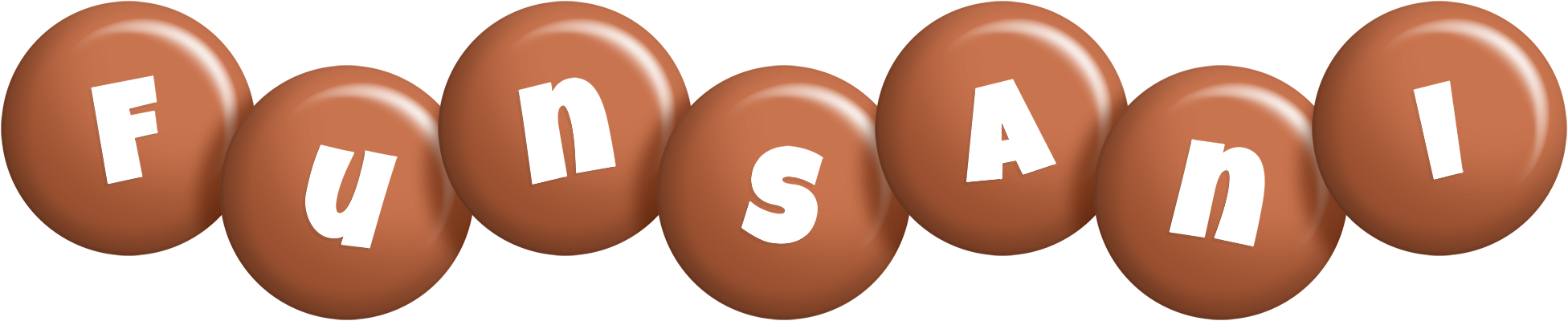 Funsani candy-brown logo