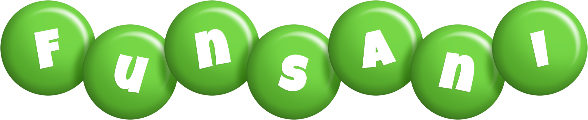 Funsani candy-green logo
