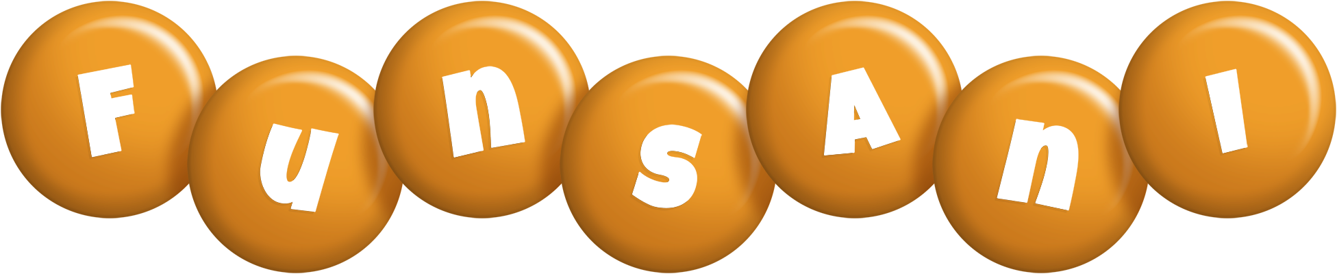 Funsani candy-orange logo