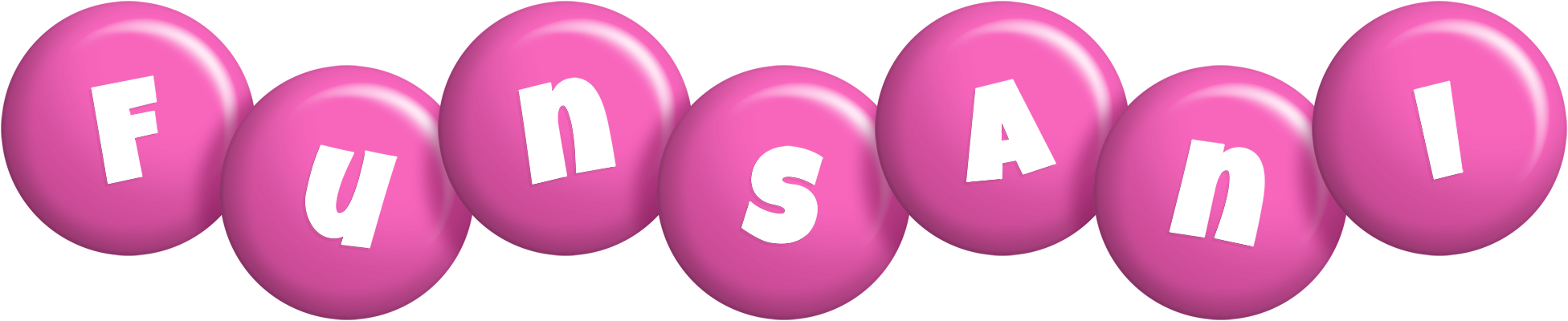 Funsani candy-pink logo