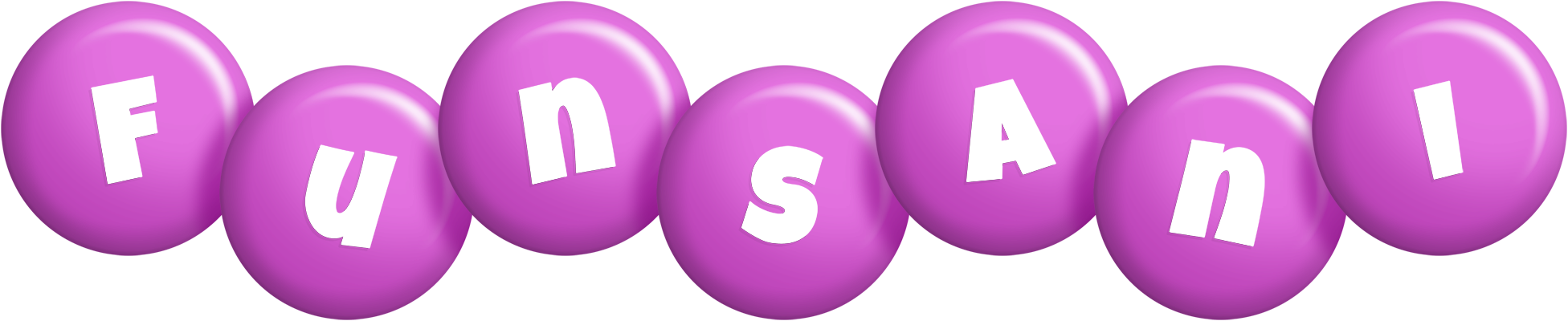 Funsani candy-purple logo