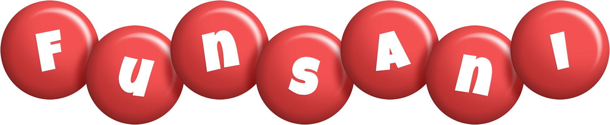 Funsani candy-red logo