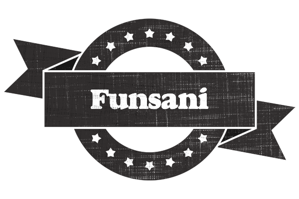 Funsani grunge logo
