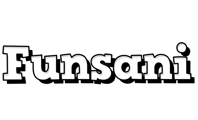 Funsani snowing logo