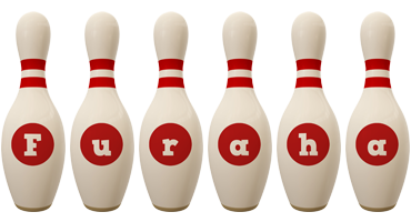 Furaha bowling-pin logo