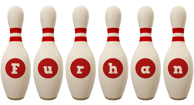 Furhan bowling-pin logo
