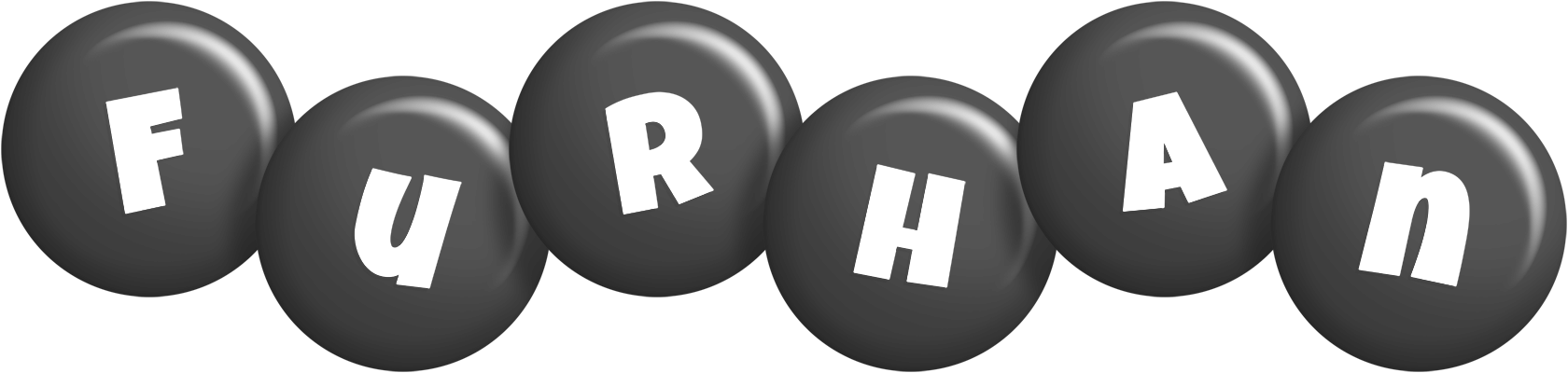 Furhan candy-black logo