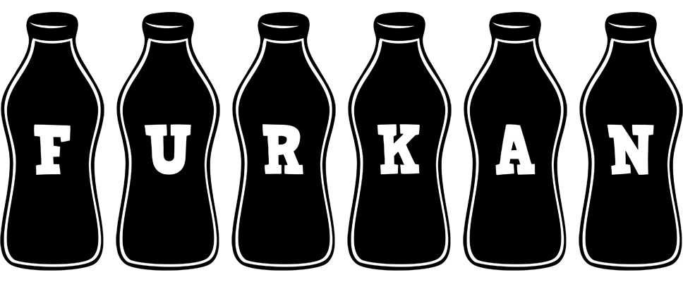 Furkan bottle logo