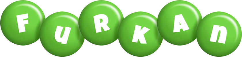 Furkan candy-green logo