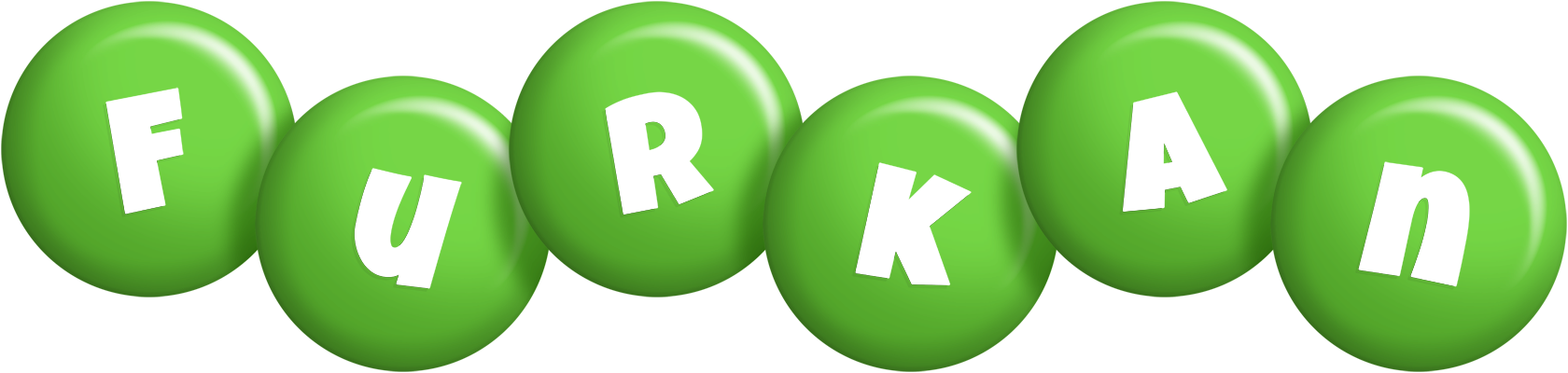 Furkan candy-green logo