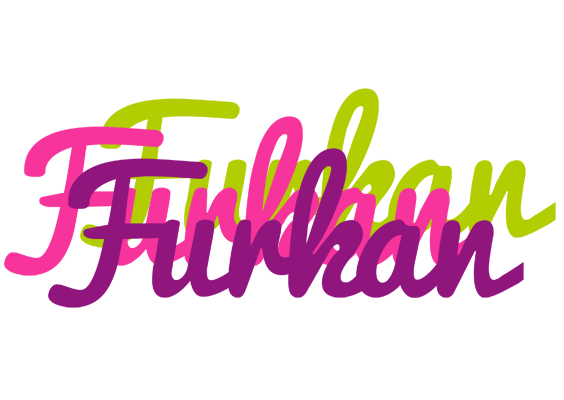 Furkan flowers logo