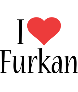 Furkan i-love logo