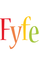 Fyfe birthday logo