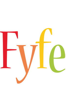 Fyfe birthday logo