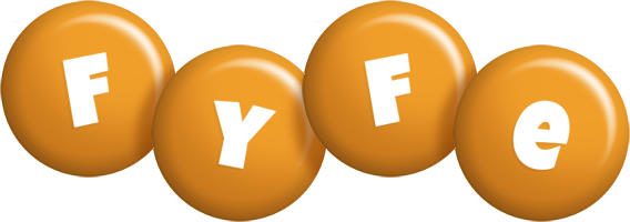 Fyfe candy-orange logo