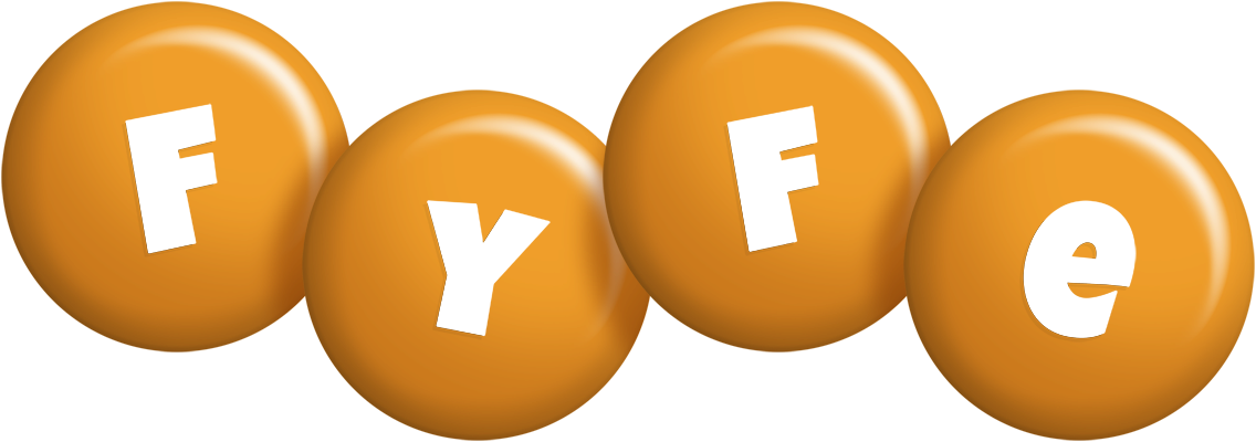Fyfe candy-orange logo
