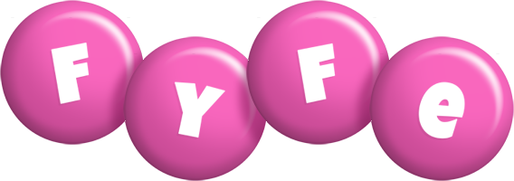 Fyfe candy-pink logo