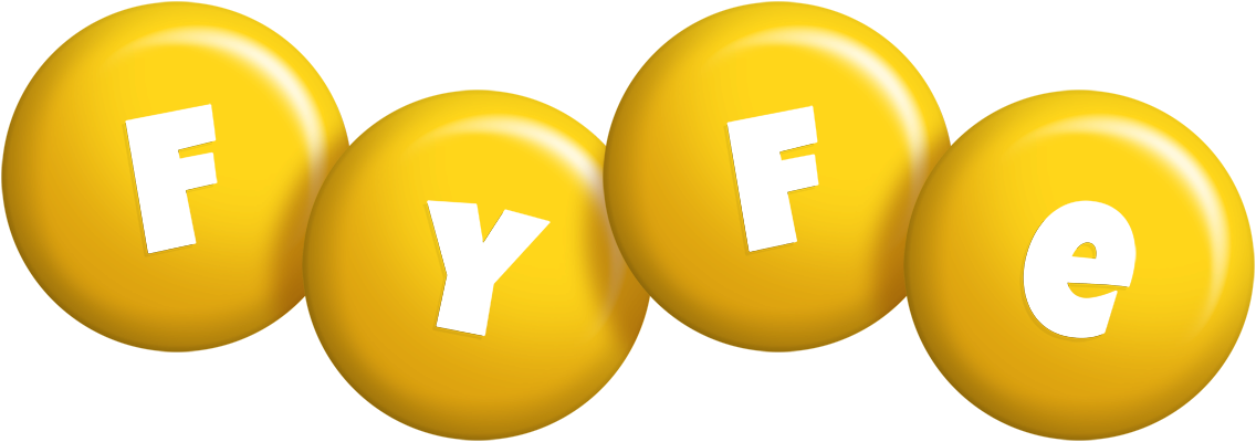 Fyfe candy-yellow logo