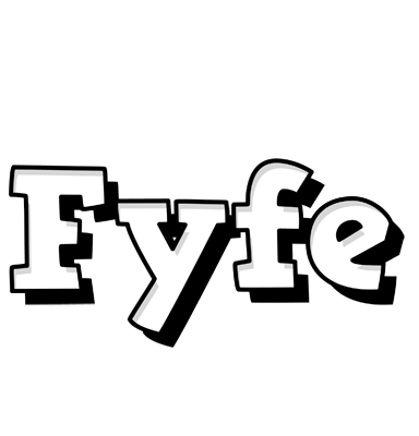 Fyfe snowing logo
