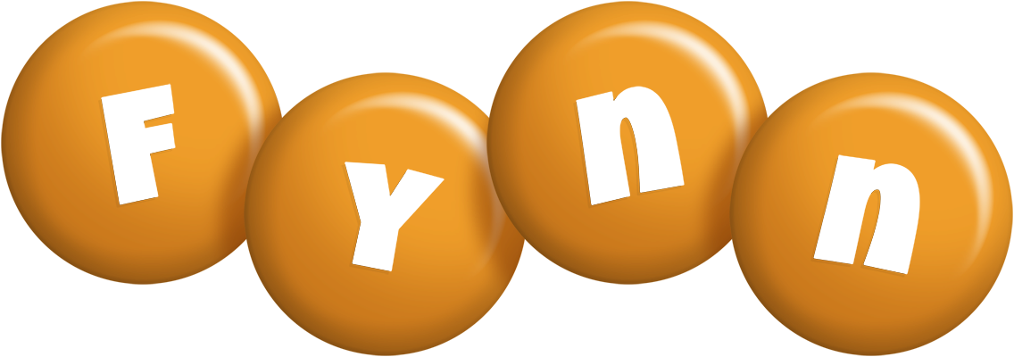 Fynn candy-orange logo