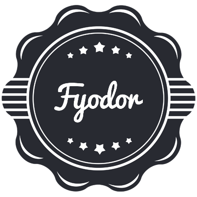 Fyodor badge logo