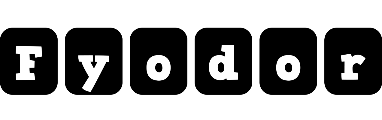 Fyodor box logo