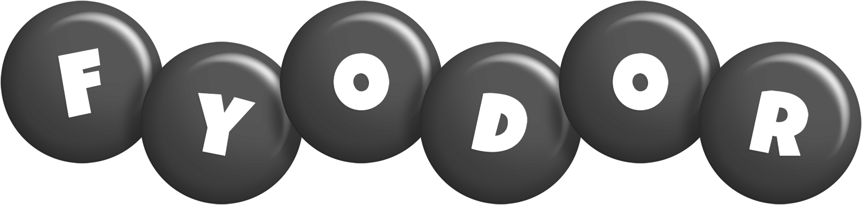 Fyodor candy-black logo