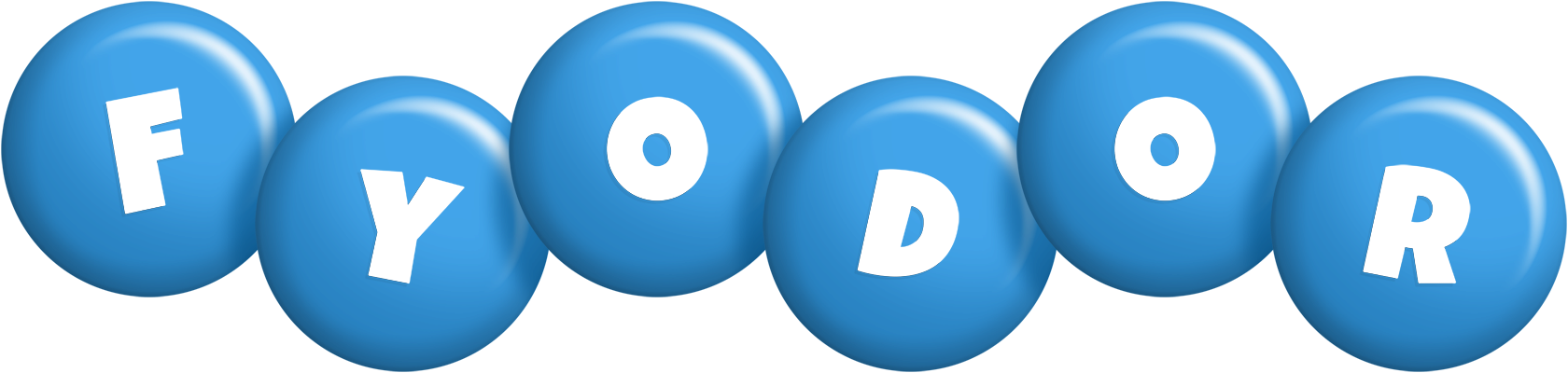 Fyodor candy-blue logo