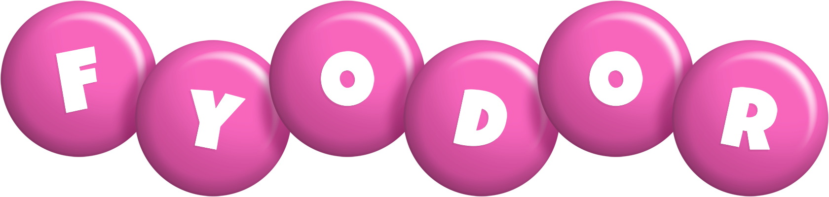 Fyodor candy-pink logo