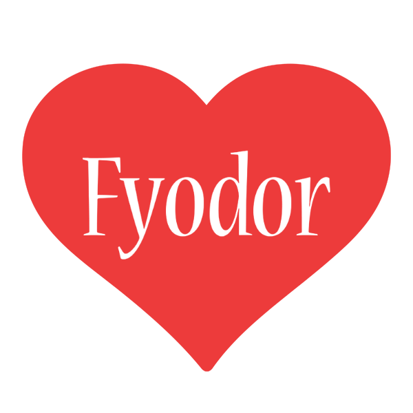 Fyodor love logo