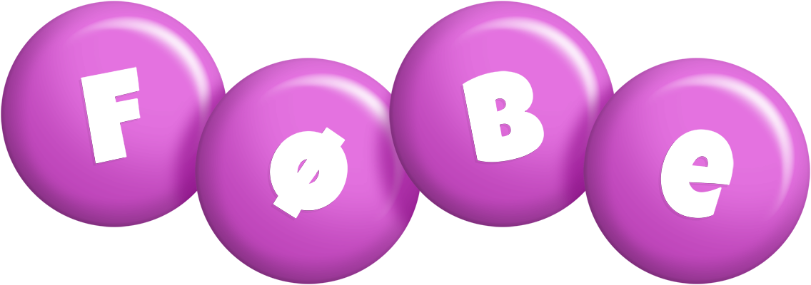 Føbe candy-purple logo